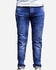 IZO Tshirt Jeans with Wash Out Effect - Blue