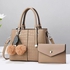 Fashion Ladies Leather Women Classic Handbag 2 In 1 (M)