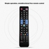 Docooler - Universal TV Remote Control Wireless Smart Controller Replacement for Samsung HDTV LED Smart Digital TV Black