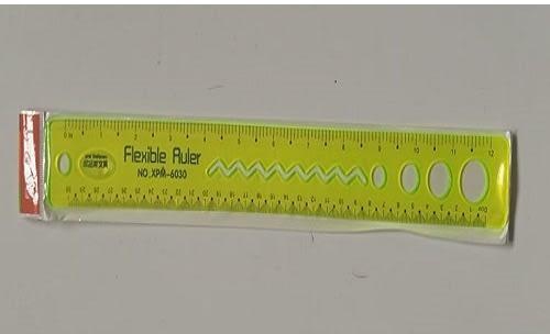 Flexible Ruler - 30cm Long - Set Of 3 Pieces