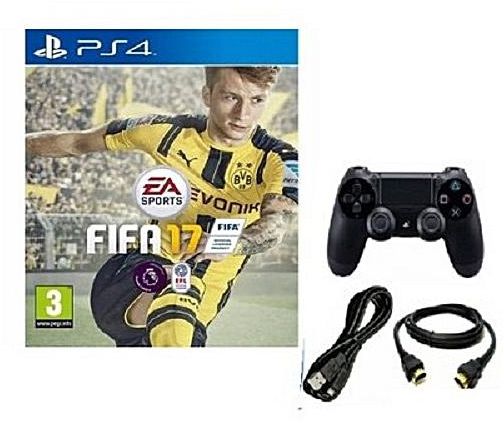 Sony Playstation 4 Fifa 17 Ps4 Game Dualshock Controller Hdmi Cable Usb Cable Price From Jumia In Nigeria Yaoota