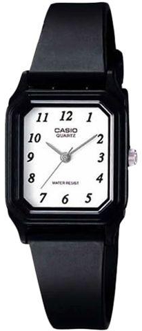 Casio Classic Women's White Dial Resin Band Watch - LQ-142-7B