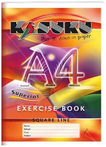 Kasuku/Economic Brand Exercise Book A4 120 Pages SQ