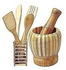 Wooden Spoons Set, Mortar & Pestle