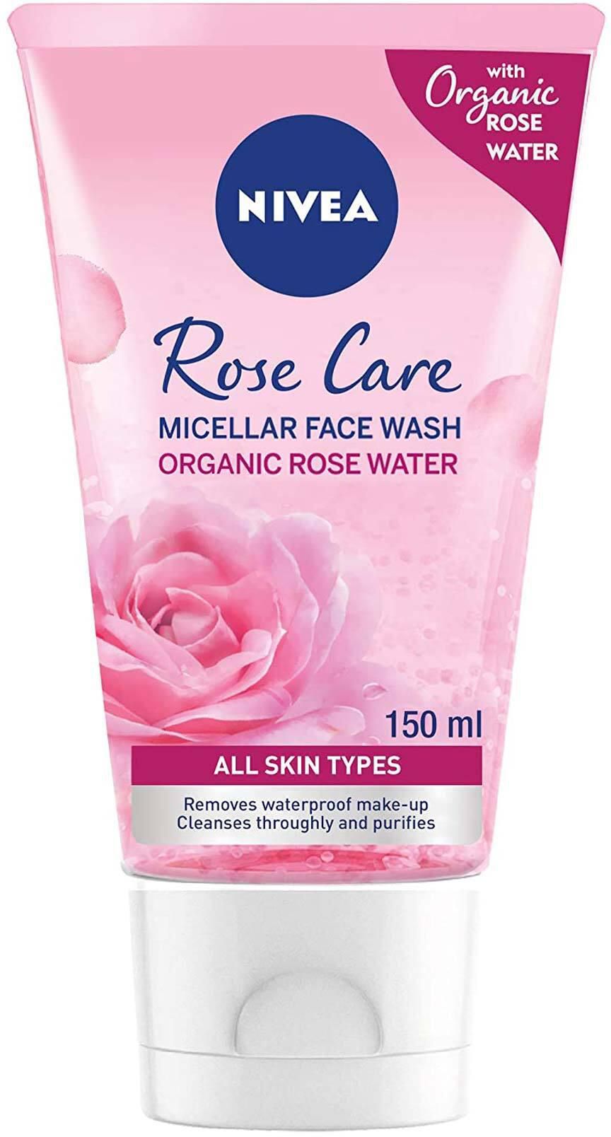 Nivea Micellar Hydrates Rose Water Face Wash - 150ml