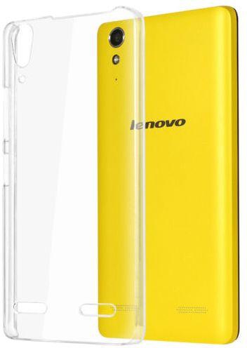 Silicone Back Case Cover By Ineix  For Lenovo A6000 - CLEAR