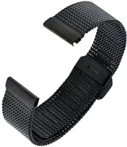 Generic 20mm Stainless Steel Watch Band Milanese Loop Watch Strap Quick Release Pins for watches Samsung Gear S3