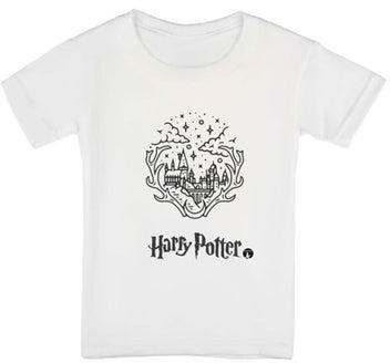 Harry Potter Printed T-Shirt White/Black