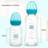 Mee Premium Glass Feeding Bottle, 240 Ml, Blue