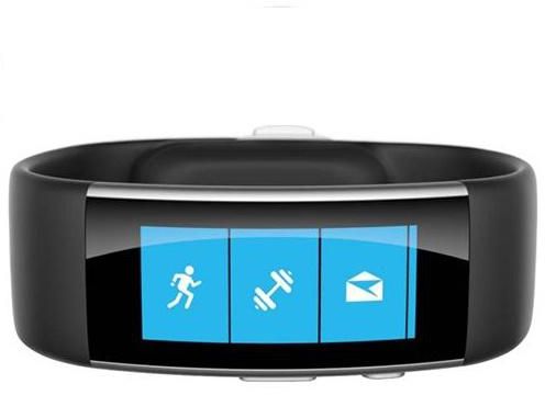 Microsoft Surface Band 2 - Activity Tracker with GPS and HR - Model 1721 Medium Black
