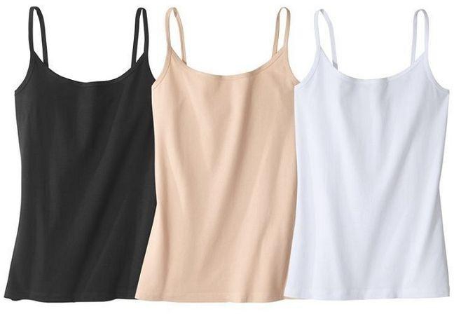 Generic Set Of 3- Esmara Brand German Tanks Tops For  Women(black,or,white,or mixed colors) price from jumia in Egypt - Yaoota!