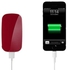 Mipow SPM-006-RD 300 mAh Portable Charging Mirror Power Bank for Mobile Phones, Red