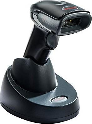 Honeywell Voyager 1452g Barcode Scanner, QR Code, Cordless, 2D, Bluetooth, Includes Cradle and Cable - Color : Black
