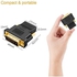 DVI to HDMI Adapter, Bi-Directional DVI-D(24+1) Male to HDMI Female Converter, Support 1080P, HDMI to DVI Adapter, Support 1080P 3D for PS3, PS4, TV Box, Blu-ray, Projector, HDTV, 2-Pack