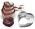 Heart-shaped Stainless Steel Cake Cutter 3*1