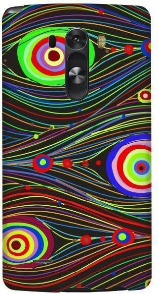 Stylizedd LG G3 Premium Slim Snap case cover Gloss Finish - Peacock Eyes