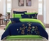 Luxury Embroidery 8Pcs Comforter set by Hours , King size, Hours-007