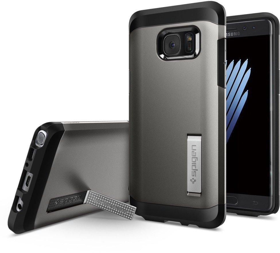 Spigen Tough Armor Case for Samsung Galaxy Note FE (Gunmetal)