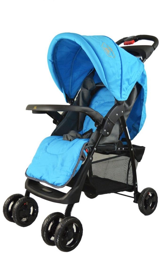Foldable Baby Stroller/ pram/push chair/ buggy - Light Blue 