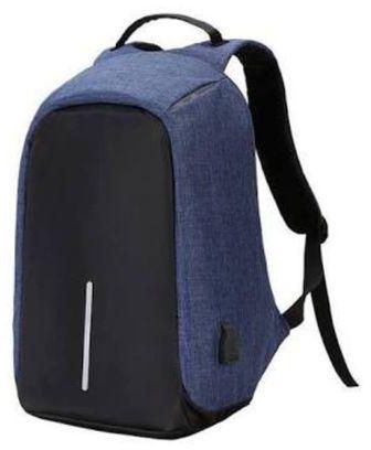 Generic Men's Backpack Anti-theft Laptop Bag Large Capacity Travel Backpacks - Black and Grey