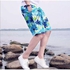 Fashion 2Pcs Men's Beach Shorts Quick Dry Varied Colors- Multicolor