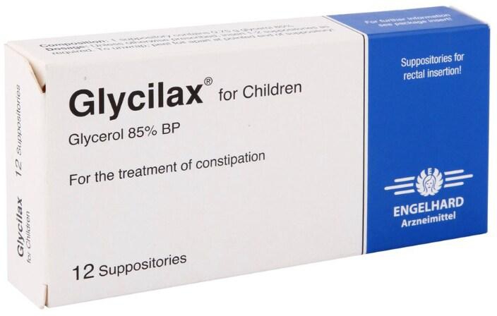 Glycilax Child Suppository 12 Per Pack