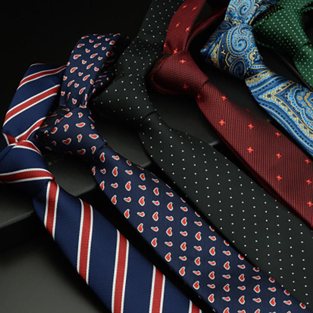 6cm ties for men skinny tie Wedding dress necktie fashion plaid cravate business gravatas para homens slim shirt