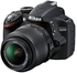 Nikon D3200 - 24.2 MP, SLR Camera, Black, With Bag and 16 GB SD Card