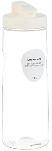Lock & Lock Easy Grip Water Bottle (1.5 L, White)