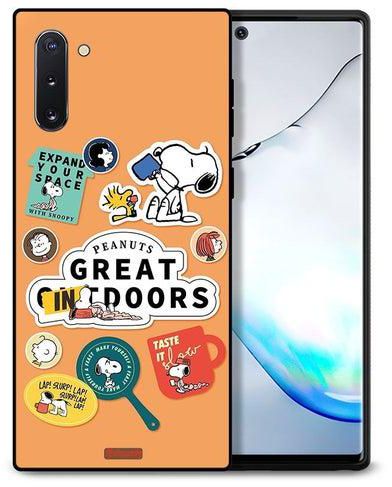 Samsung Galaxy Note 10 4G Protective Case Cover Peanuts Stickers