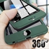 2pcs 360 Full Cover Phone Case For iPhone 13 11 12 Pro Max X XS XR SE 2020 6S 7 8 Plus 5 Hard PC Protective Cover With Tempered Glass