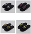 Men's And Youth's Medical Rubber Slippers, Black * Yellow
