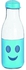 Glass Bottle g1 - Blue - 1 L