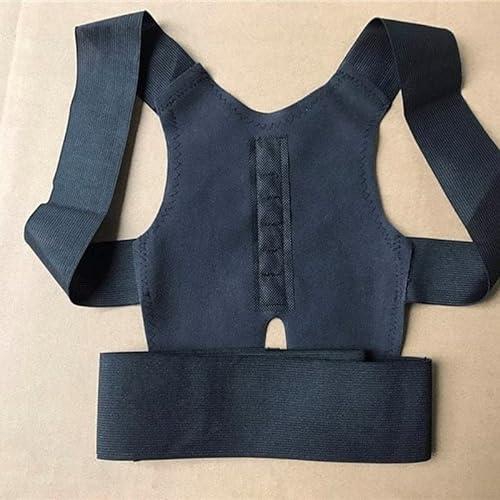 one piece magnetic therapy posture corrector men 39 s and women 39 s orthopedic corset back waist support with shoulder brace medical corset 1pc 272775379