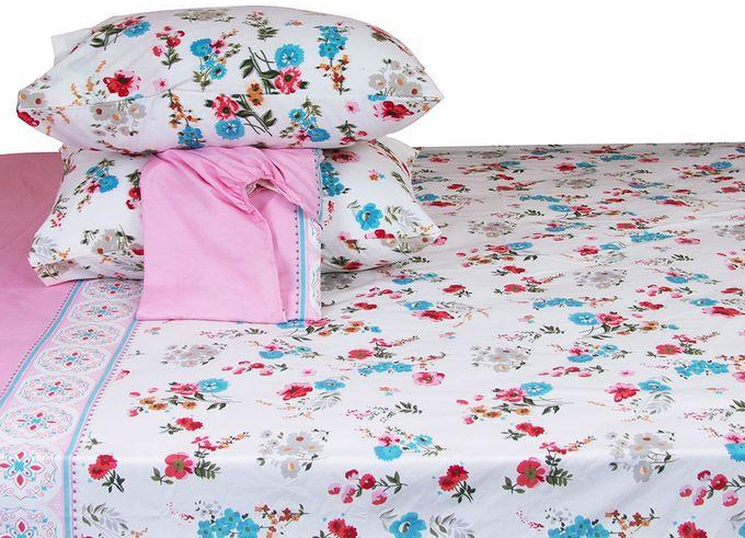 Family Bed Stick Bed Sheet Cotton 4 Pieces Model 144 From Family Bed