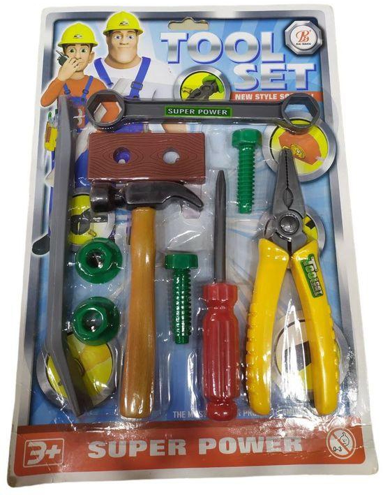 Carpenter Tool Set, 10Pieces