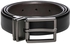 Calvin Klein 297397496-BBG Leather Dress Belt for Men - 38 US, Black/Brown