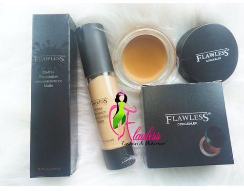 Flawless Concealer - Light (01) & Oil Free Foundation - Honey (600)
