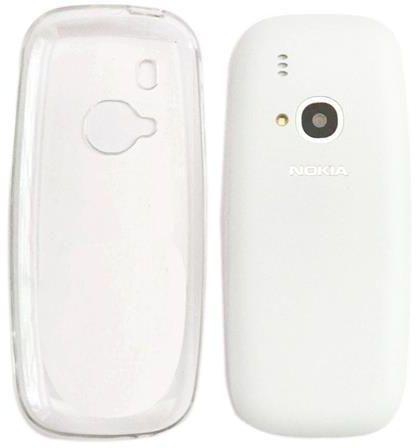 Silicone Back TPU White Cover for Nokia 3310 (2017)