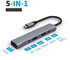 Slim USB C Hub 5 In 1 4K HDMI USB 3.0 Port For IPa