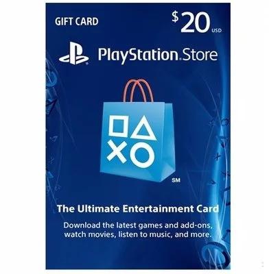 PlayStation PSN (US)Store $20 Gift Card for PS3/PS4/PSvita
