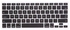 غطاء لوحة مفاتيح لجهاز أبل ماك بوك برو/ آير/ ريتينا مقاس 13.3 بوصة أسود