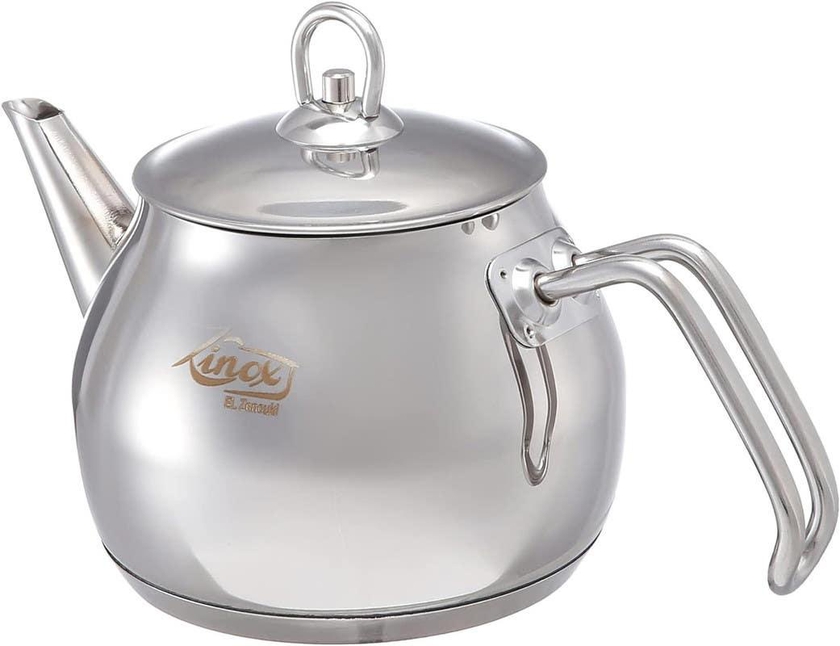Get Zinox Classic Tea Pot, 1.5 Litres - Silver with best offers | Raneen.com