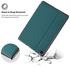 Galaxy Tab S6 Lite 10.4 Case 2022 2020 with Stylus Holder, Slim Stand Protective Folio Case Smart Cover for Galaxy Tab S6 Lite 10.4 Inch SM-P613 P619 P610 P615 -Teal