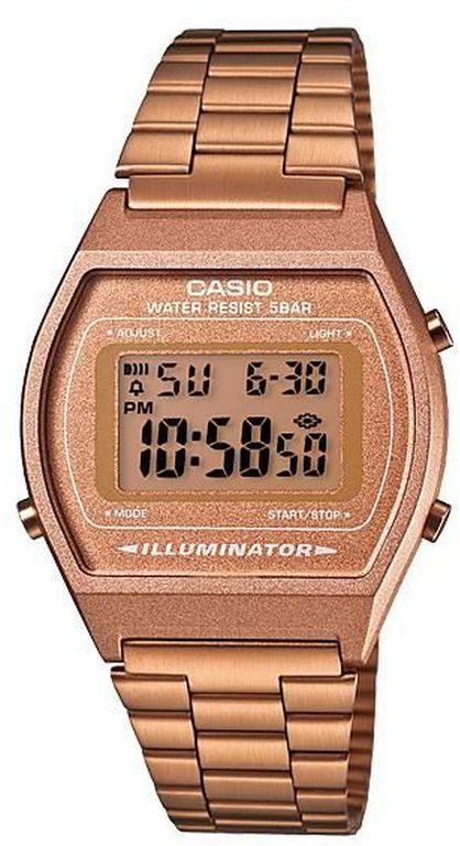 Casio B640WC-5ADF Stainless Steel Watch - Rose Gold