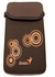 Genius GS-801 - Sleeve Bag - Fits up to 8'' Tablet PC / iPad Mini - Brown/Orange