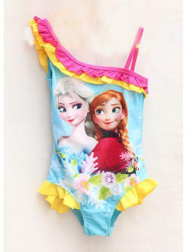 Girl's Frozen One Piece Swim Suit