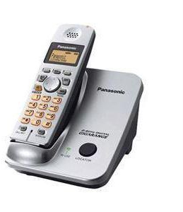 wireless Telephone By Panasonic, Silver, TG 3521