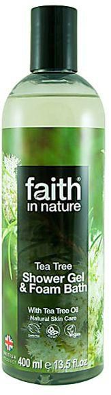 Faith in Nature - Tea Tree Shower Gel 400ml- Babystore.ae