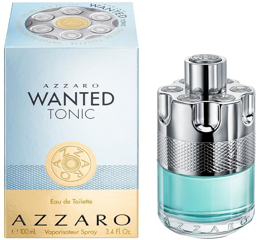 AZZARO WANTED TONIC Perfume For Men EDT 100 ml